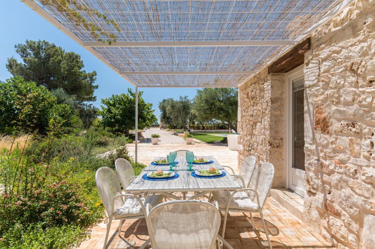Villa Trullo Zese Con Piscina Privata San Michele Salentino Exterior foto